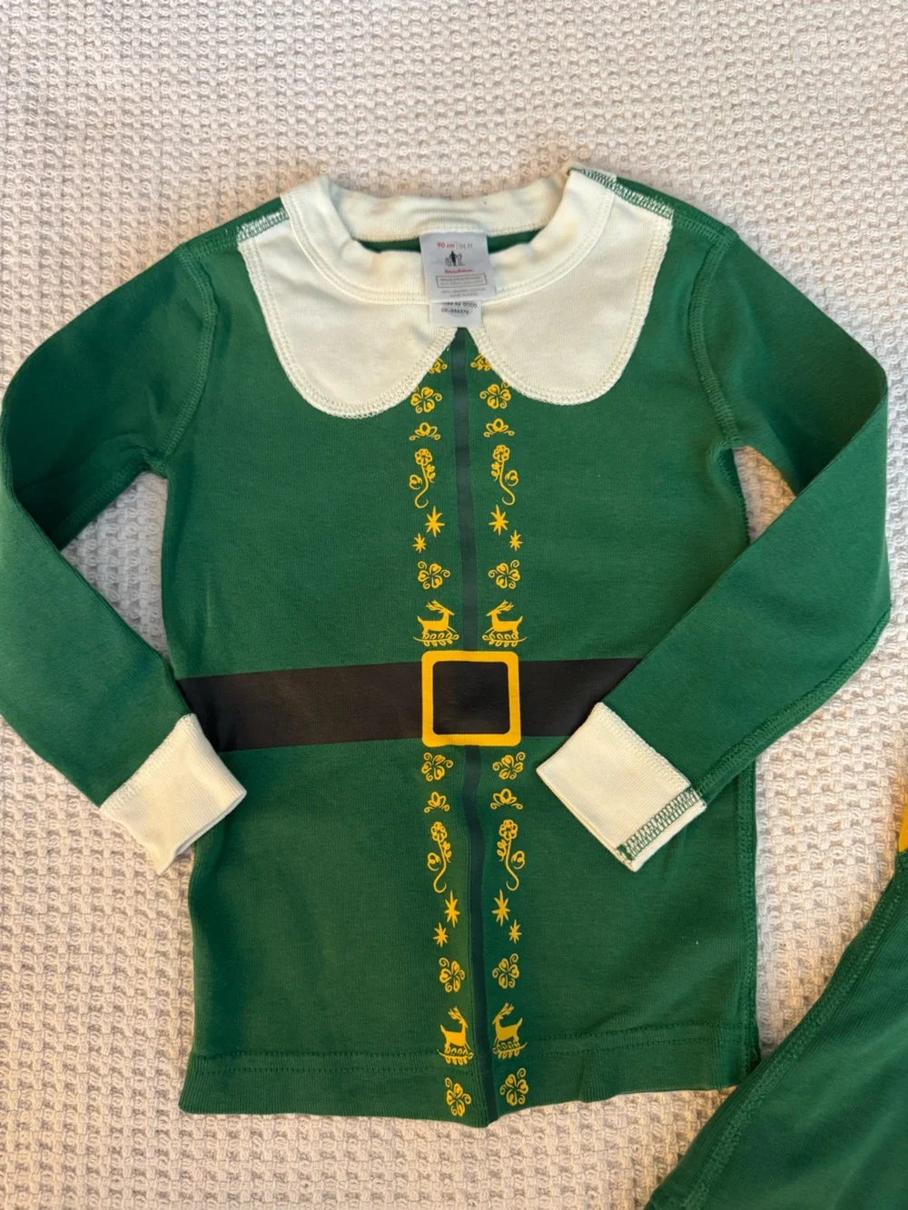 Hanna Andersson Buddy the Elf Pajama set